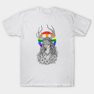 Lgbt pagan heilung gay lesbian pride T-Shirt